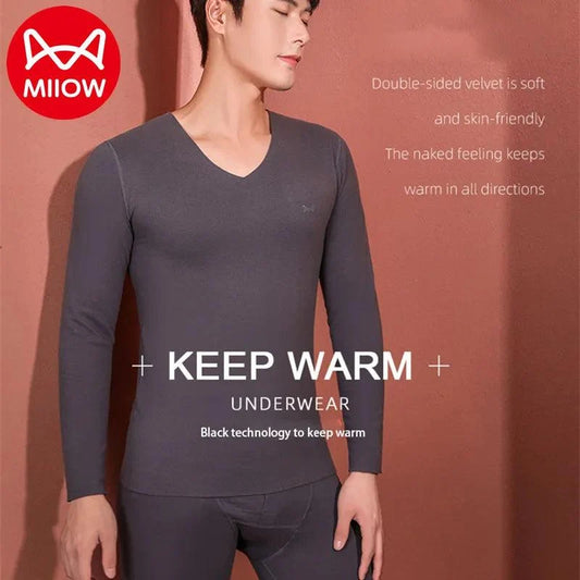 MiiOW Winter Warm Men's Long Johns Suit - MiiOW Brand